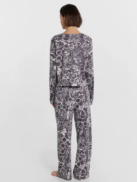 Изображение товара Комплект домашней одежды Mark Formelle 592468-1 (р.164/170-104-110, граффити на графите)
