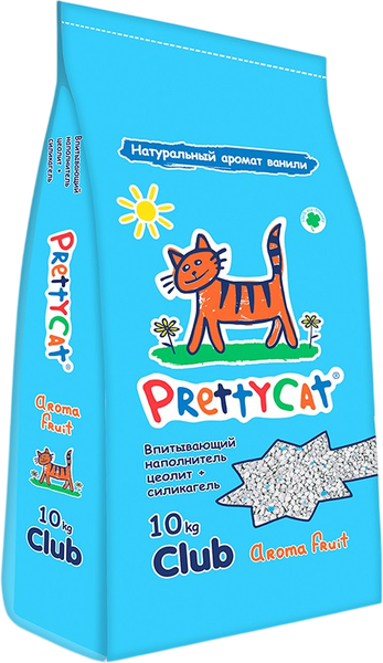 Изображение товара Наполнитель для туалета Prettycat Aroma Fruit (10кг)