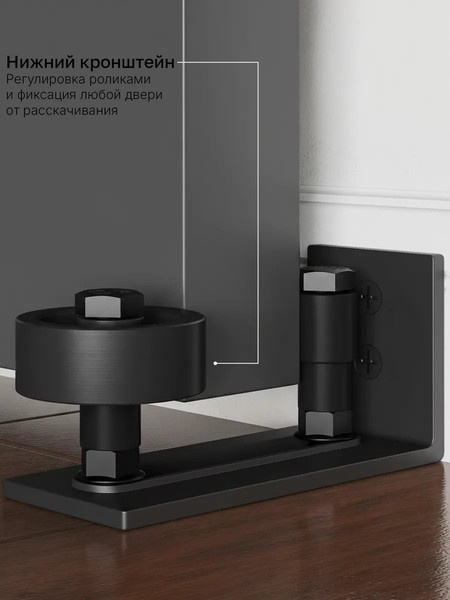 Изображение товара Комплект фурнитуры для раздвижных дверей Asvik 6PSG/Full/3