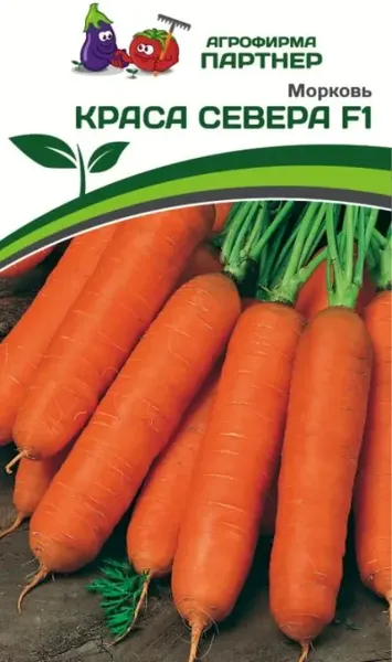 Изображение товара Семена Агрофирма Партнер Морковь Краса Севера F1