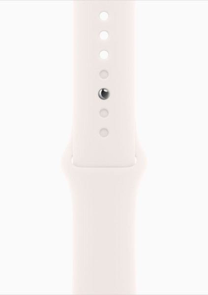 Изображение товара Умные часы Apple Watch Series 11 GPS 46mm (розовое золото/бежевый спортивный ремешок S/M)