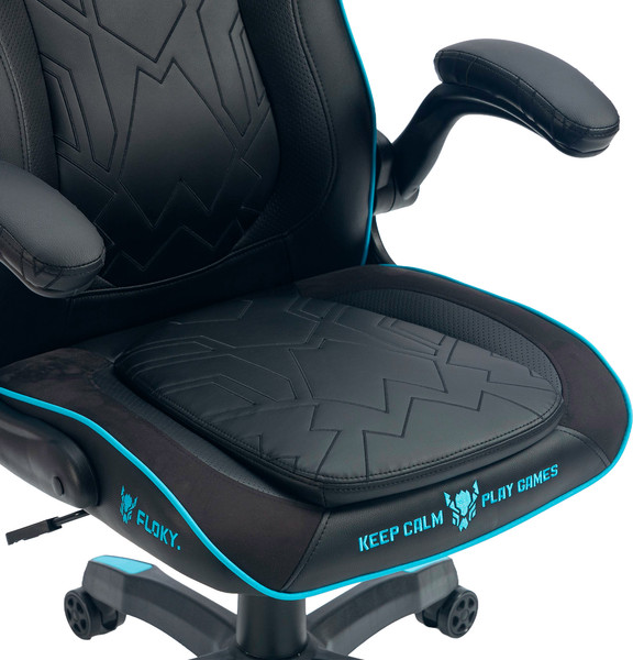 Изображение товара Кресло геймерское Floky Nexus (черный/синий V1)