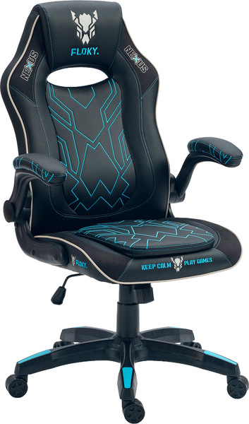 Изображение товара Кресло геймерское Floky Nexus (черный/синий V2)