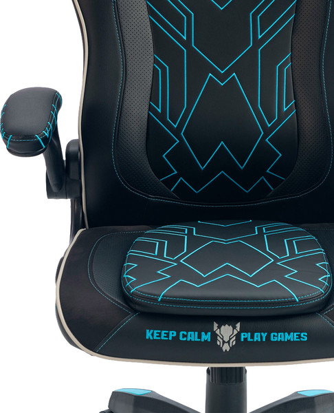 Изображение товара Кресло геймерское Floky Nexus (черный/синий V2)