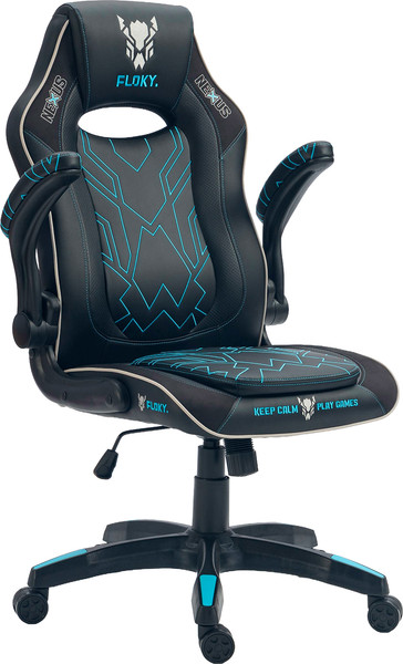 Изображение товара Кресло геймерское Floky Nexus (черный/синий V2)