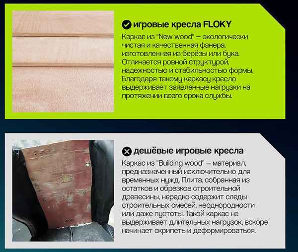 Изображение товара Кресло геймерское Floky Nexus (черный/серый V3)