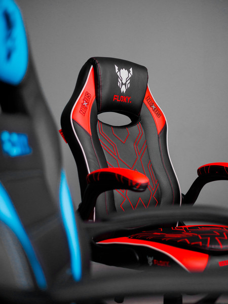 Изображение товара Кресло геймерское Floky Nexus (черный/красный)