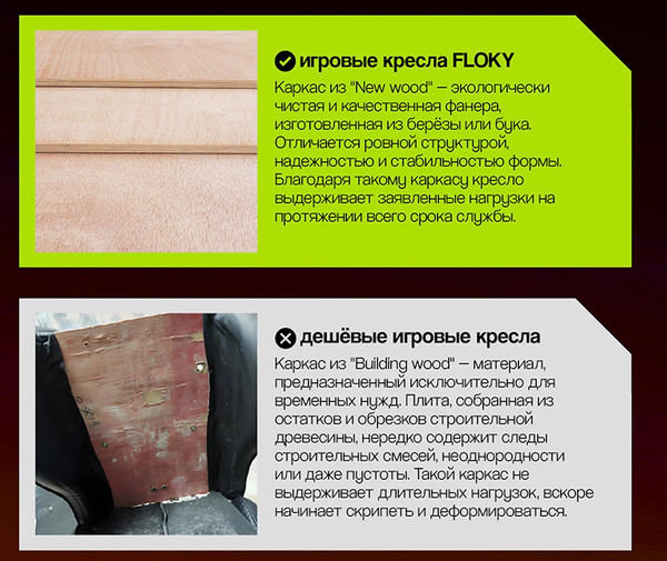 Изображение товара Кресло геймерское Floky Nexus (черный/красный)