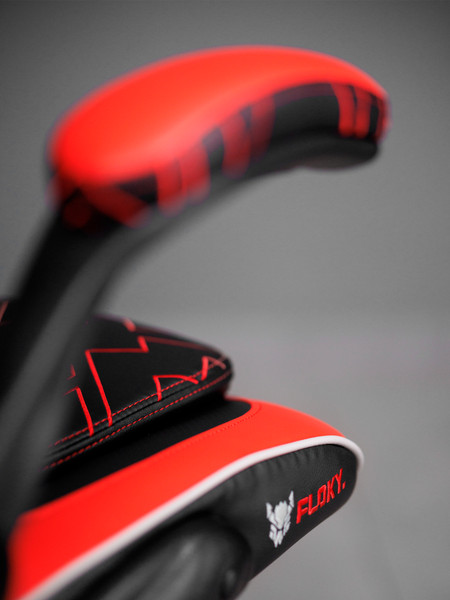 Изображение товара Кресло геймерское Floky Nexus (черный/красный)