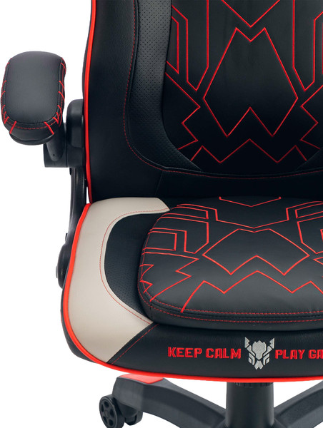 Изображение товара Кресло геймерское Floky Nexus (серый/красный)