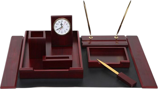 Изображение товара Настольный набор Wenzhou Bochenxuan Crafts 201081 (8пр, красное дерево)