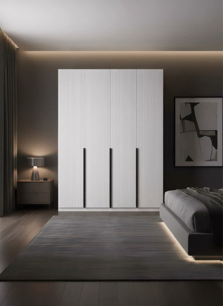 Изображение товара Шкаф Black Red White SZF4D (белый)