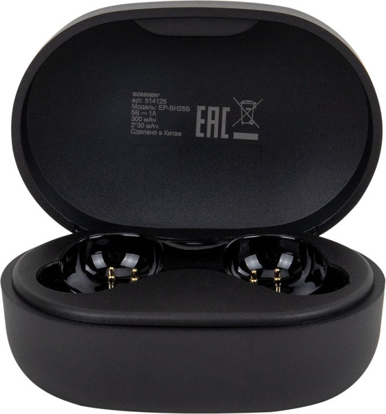 Изображение товара Беспроводные наушники Sonnen EP-BH25B / 514125 (черный)