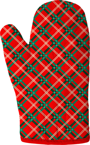 Изображение товара Рукавица-прихватка Миланка Fine Line 62037 вид 1 Шотландка