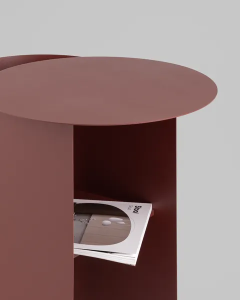 Изображение товара Журнальный столик Stool Group  Floire / MT-143 DB-032 (бордовый)