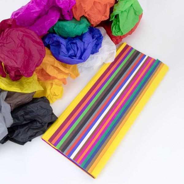 Изображение товара Набор бумаги для оформления подарков Золотая сказка 116496 (20цв)