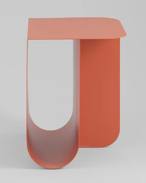 Изображение товара Журнальный столик Stool Group Laure / MT-136S DB-008 (красный)