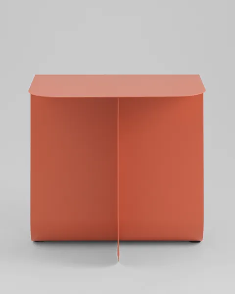 Изображение товара Журнальный столик Stool Group Laure / MT-136S DB-008 (красный)