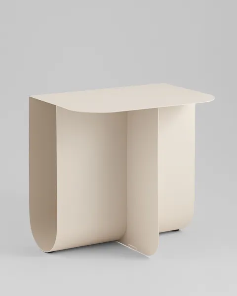 Изображение товара Журнальный столик Stool Group Laure / MT-136S 12-4301 (светло-серый)