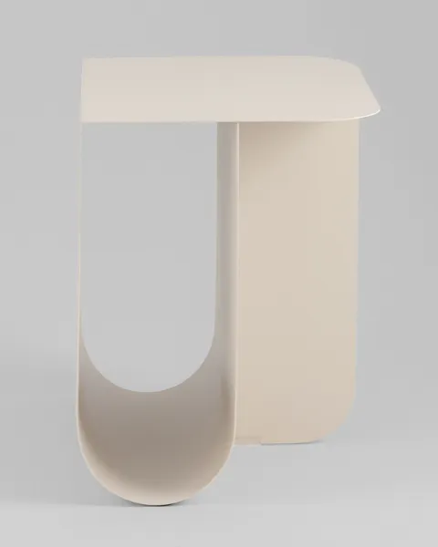 Изображение товара Журнальный столик Stool Group Laure / MT-136S 12-4301 (светло-серый)