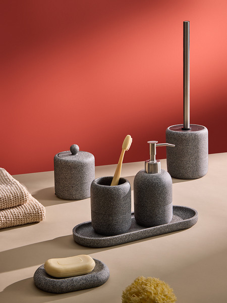 Изображение товара Стакан для зубной щетки и пасты Bergenson Bjorn Loup / BB0001027 (графитовый)