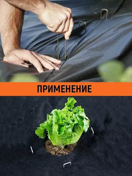 Изображение товара Набор зажимов для парника Garden Show Скобы металлические 20x4см d2.5мм (20шт)