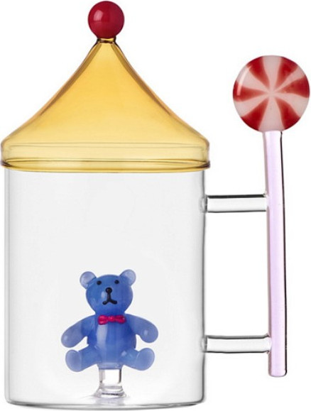 Изображение товара Кружка Ichendorf Milano Schiaccianoci / 0935209572 (голубой медведь тедди)