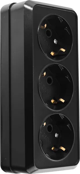 Изображение товара Розетка General Lighting Альфа 477059 (черный)