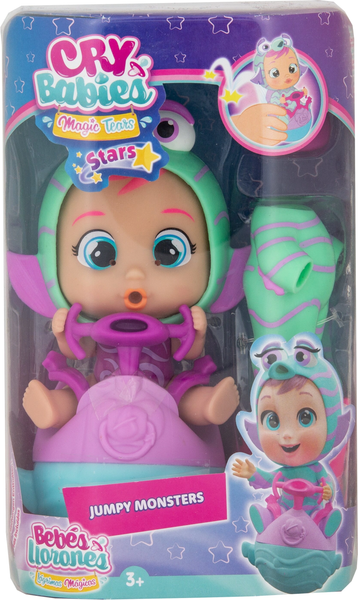 Изображение товара Пупс с аксессуарами Cry Babies Волшебные слезки. Прыгающий монстрик Джоджо / 43287