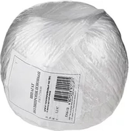 Изображение товара Шпагат хозяйственный Тэксленд 1000 текс моток (100м, белый)