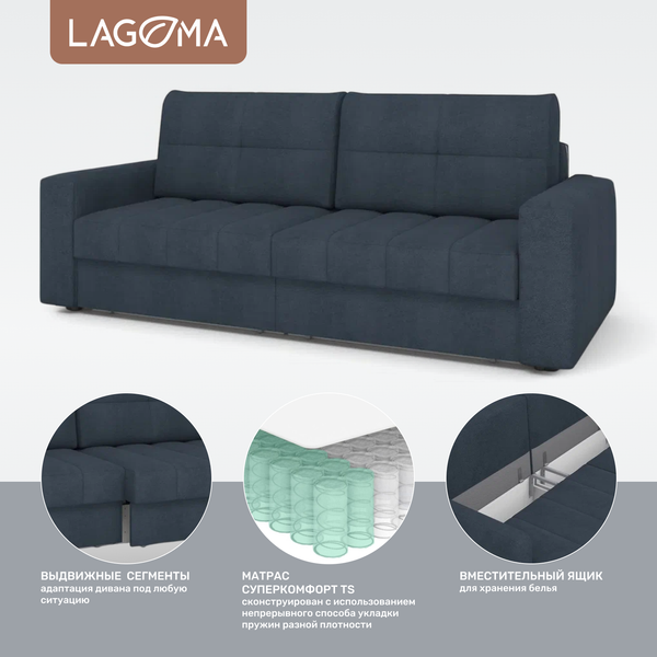 Изображение товара Диван LAGOMA Стил (Camel Denim)