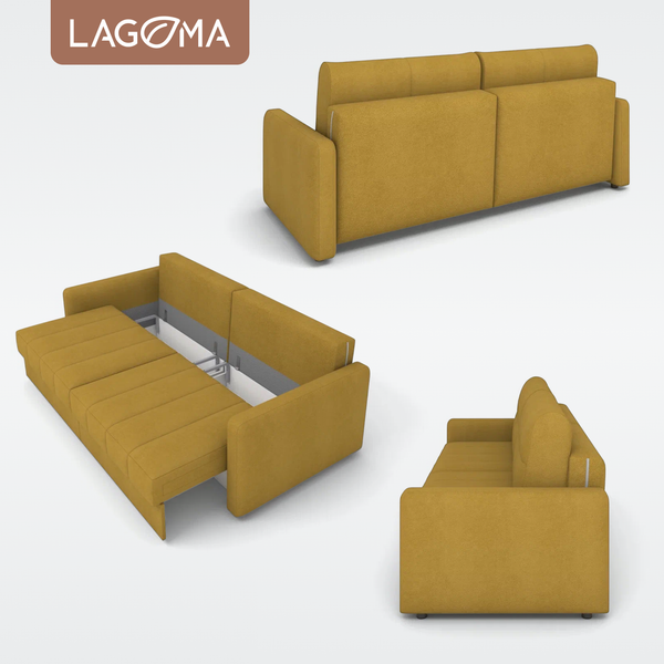 Изображение товара Диван LAGOMA Стил (Camel Yellow)