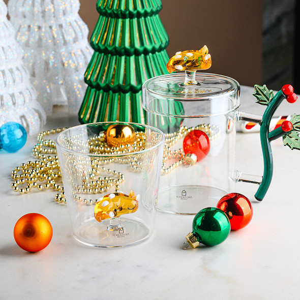 Изображение товара Стакан Ichendorf Milano Woodland Tales / 0935209608 (лежащий олененок)