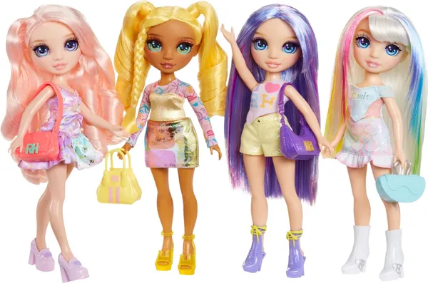 Изображение товара Кукла с аксессуарами Rainbow High Фэшн стайл Санни / 69001 (желтый)