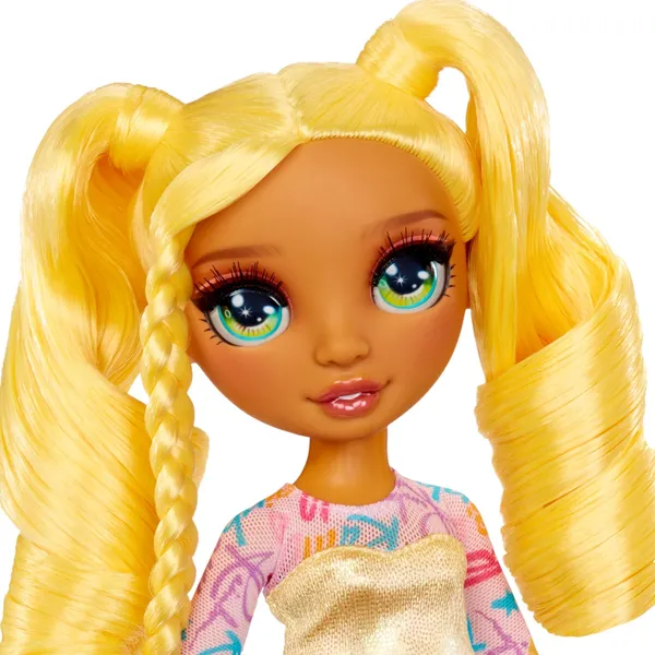 Изображение товара Кукла с аксессуарами Rainbow High Фэшн стайл Санни / 69001 (желтый)