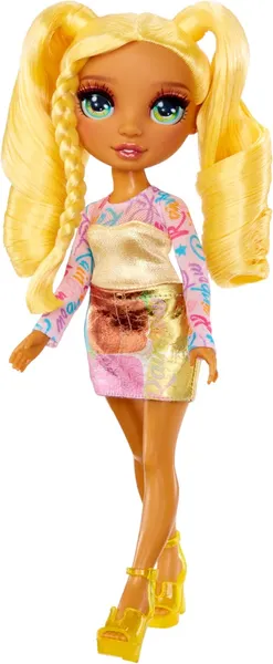 Изображение товара Кукла с аксессуарами Rainbow High Фэшн стайл Санни / 69001 (желтый)