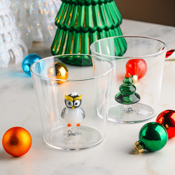 Изображение товара Стакан Ichendorf Milano Woodland Tales / 0935209615 (разноцветная сова)