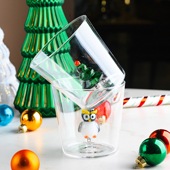 Изображение товара Стакан Ichendorf Milano Woodland Tales / 0935209615 (разноцветная сова)