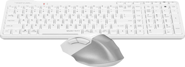 Изображение товара Комплект клавиатура и мышь A4Tech Fstyler FB2800C Air2 White (белый/серый)