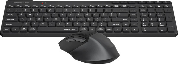 Изображение товара Комплект клавиатура и мышь A4Tech  Fstyler FB2800C Air2 (черный/серый)