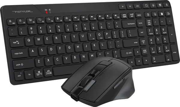 Изображение товара Комплект клавиатура и мышь A4Tech  Fstyler FB2800C Air2 (черный/серый)