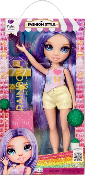 Изображение товара Кукла с аксессуарами Rainbow High Фэшн стайл Виолет / 69000 (фиолетовый)