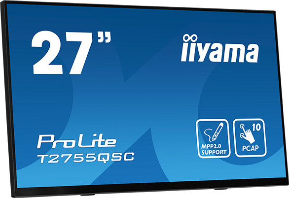 Изображение товара Портативный монитор Iiyama ProLite T2755QSC-B1 (черный)