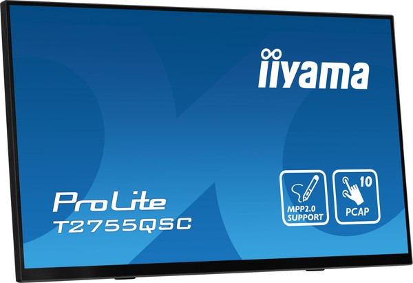 Изображение товара Портативный монитор Iiyama ProLite T2755QSC-B1 (черный)