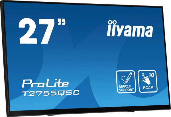 Изображение товара Портативный монитор Iiyama ProLite T2755QSC-B1 (черный)