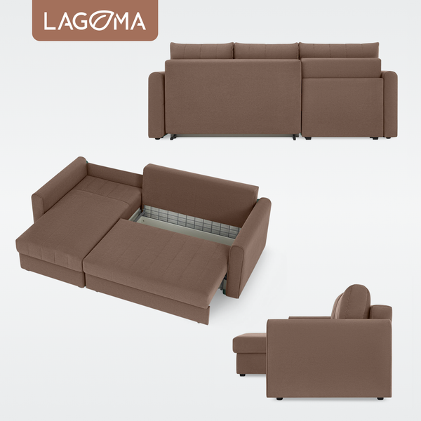 Изображение товара Диван угловой LAGOMA Рона (Savage 225)