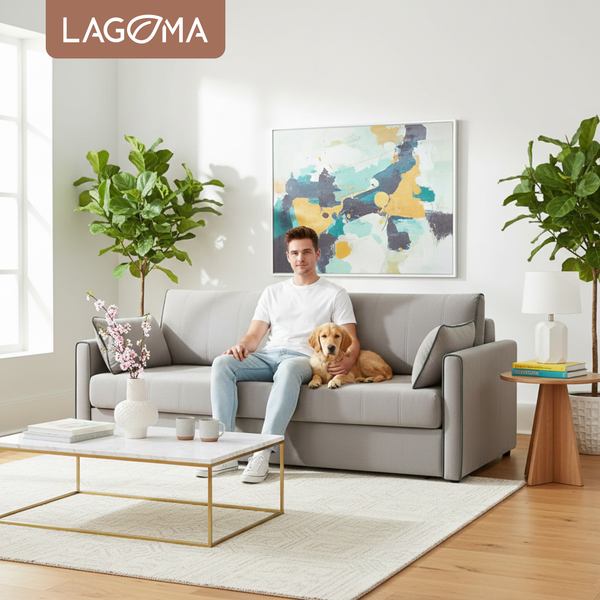 Изображение товара Диван LAGOMA Медина (Elvas Ash/Elva Grey)