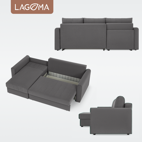 Изображение товара Диван угловой LAGOMA Рона (Savage 925)
