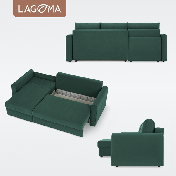 Изображение товара Диван угловой LAGOMA Рона (Savage 697)