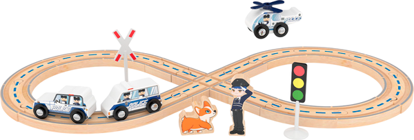 Изображение товара Железная дорога игрушечная Hape Jadore Полицейское отделение / 833187_HPJ